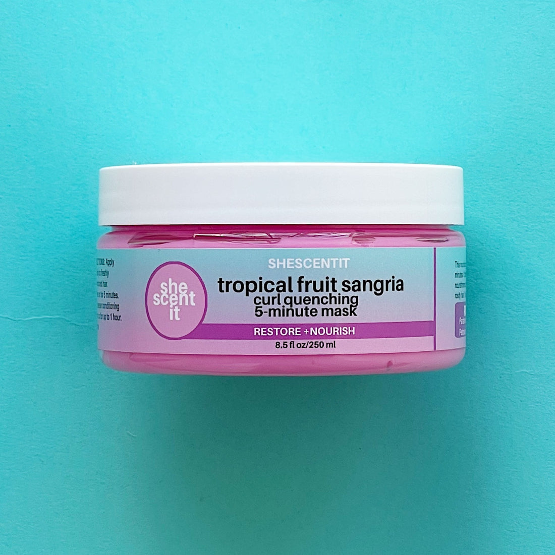 Tropical Fruit Sangria Curl Quenching 5-Minute Mask