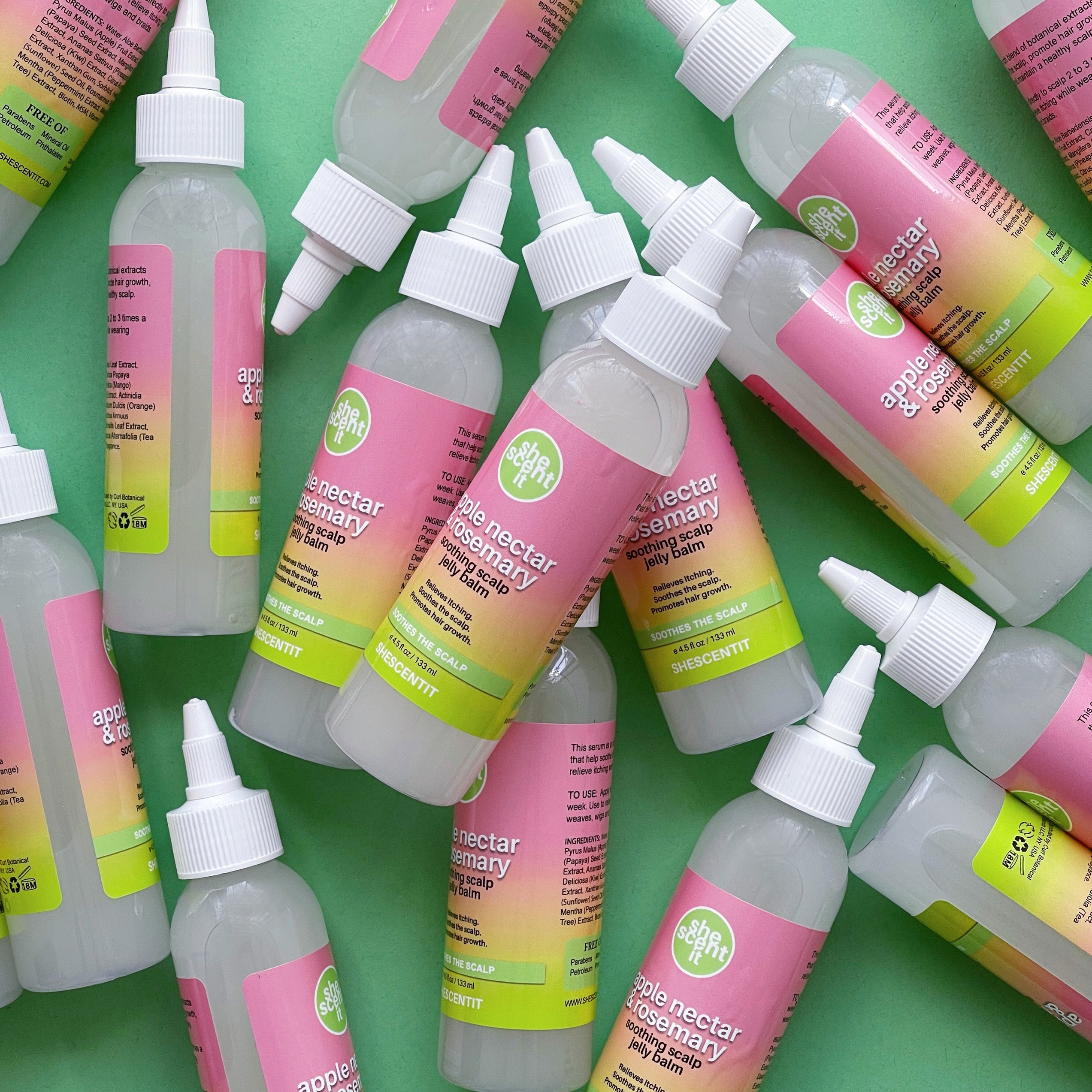 Apple Nectar & Rosemary Soothing Scalp Jelly Balm