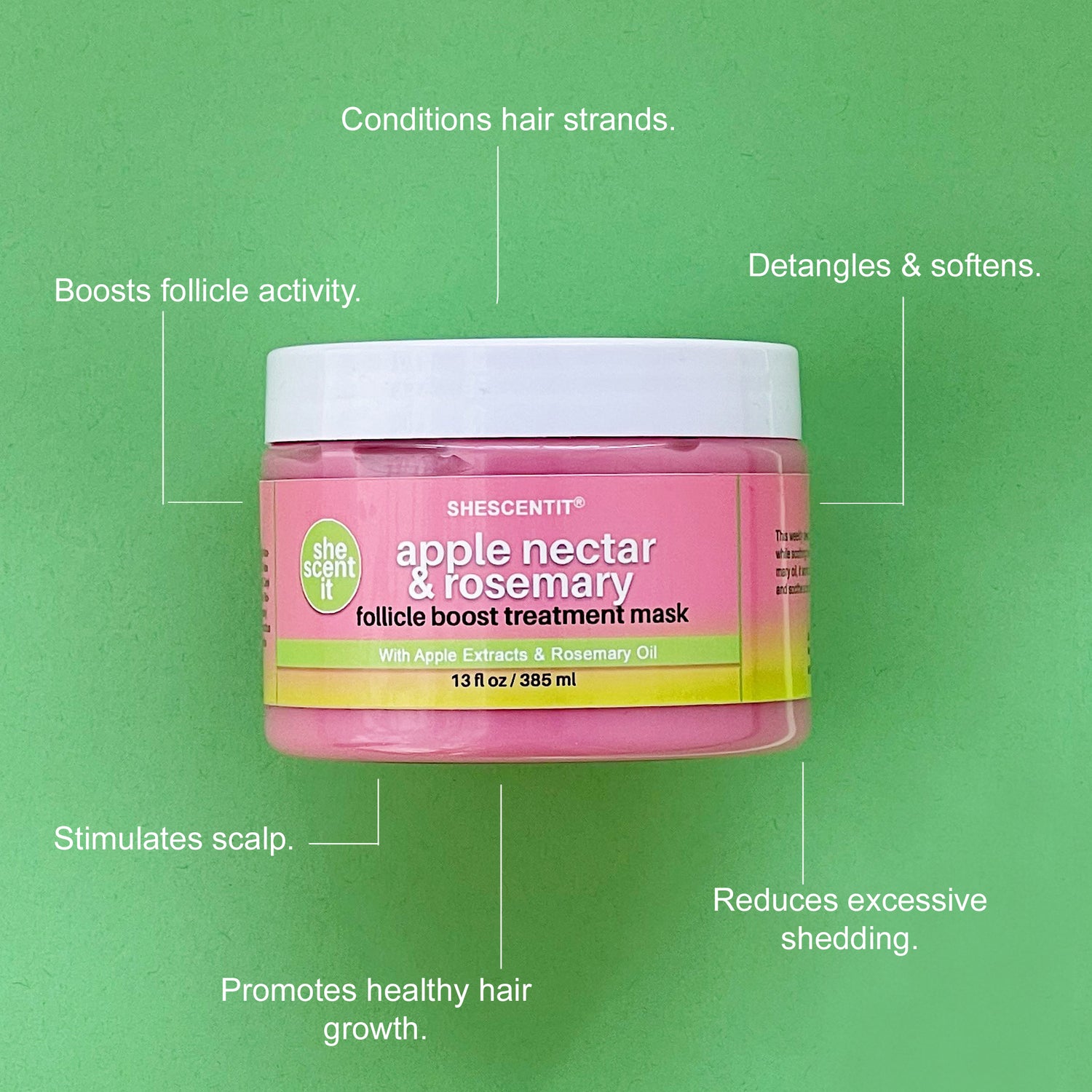 Apple Nectar & Rosemary Follicle Boost Treatment Mask