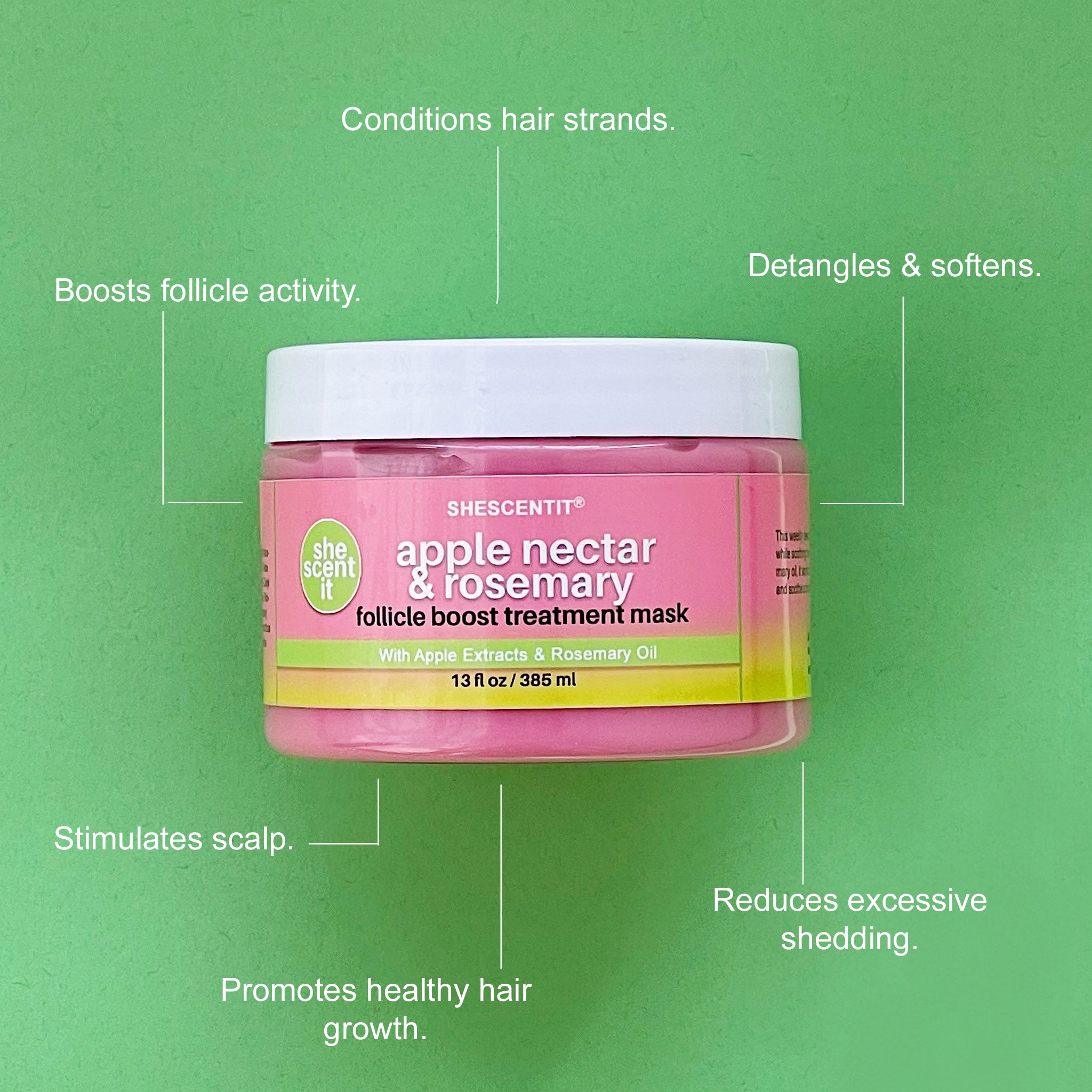 Apple Nectar & Rosemary Follicle Boost Treatment Mask