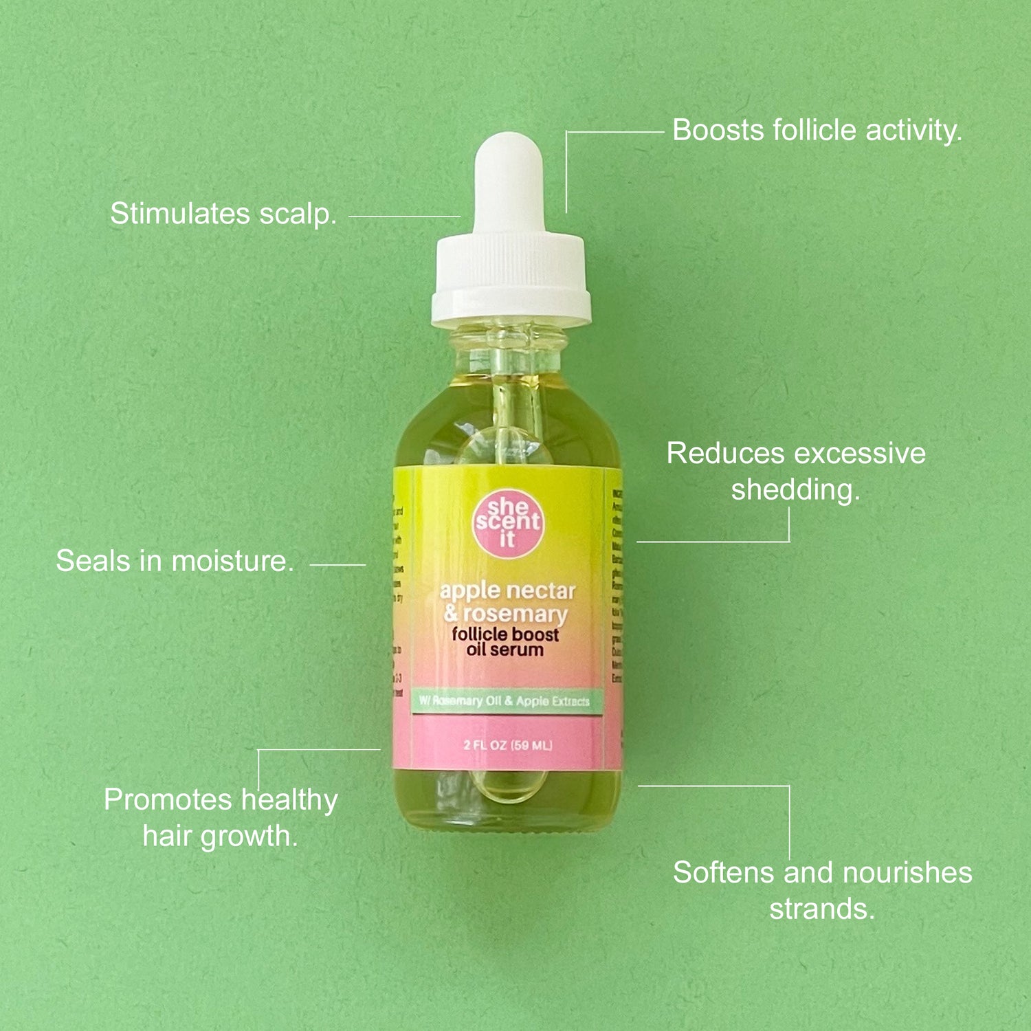 Apple Nectar & Rosemary Follicle Boost Oil Serum