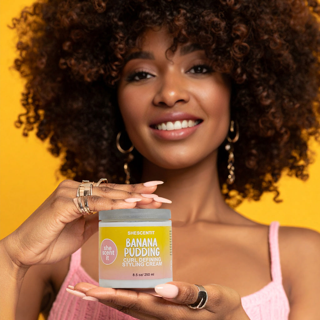 Banana Pudding Curl Defining Styling Cream