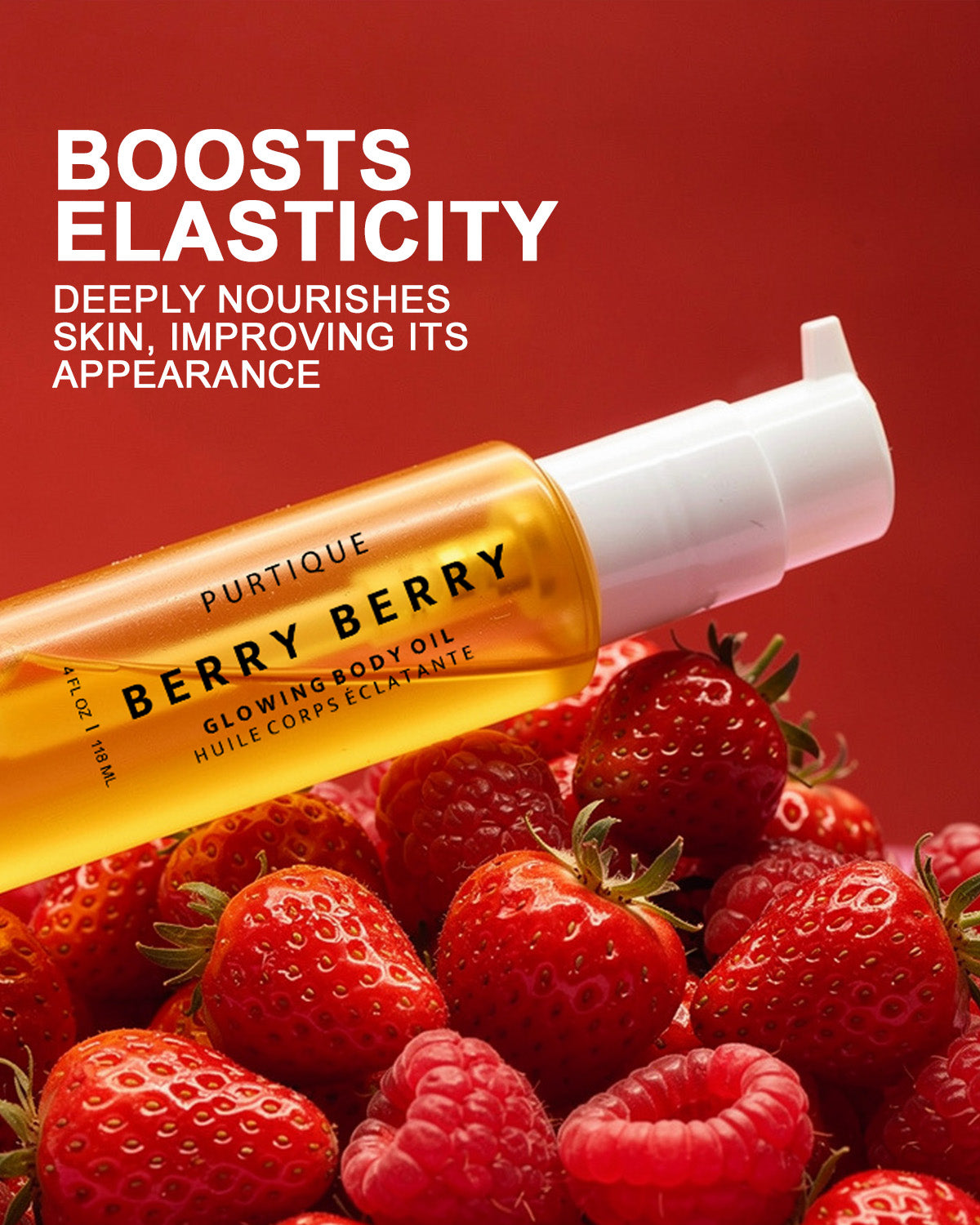Glowing Body Oil Berry Berry
