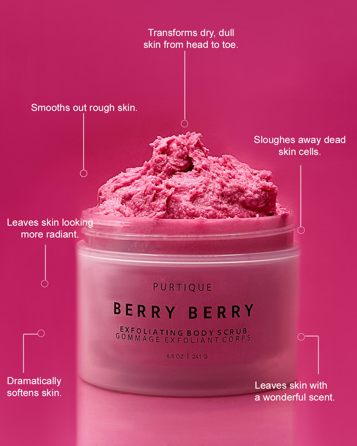 Exfoliating Body Scrub Berry Berry