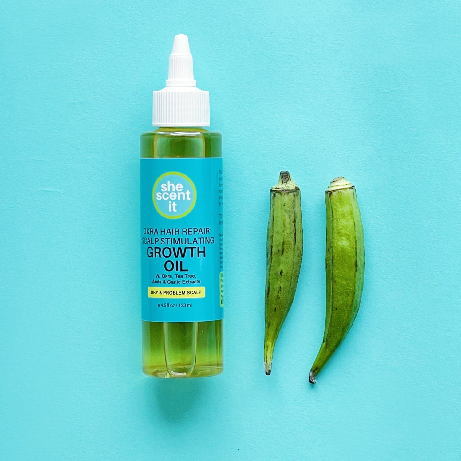 Okra Hair Repair Scalp Stimulating Growth Oil