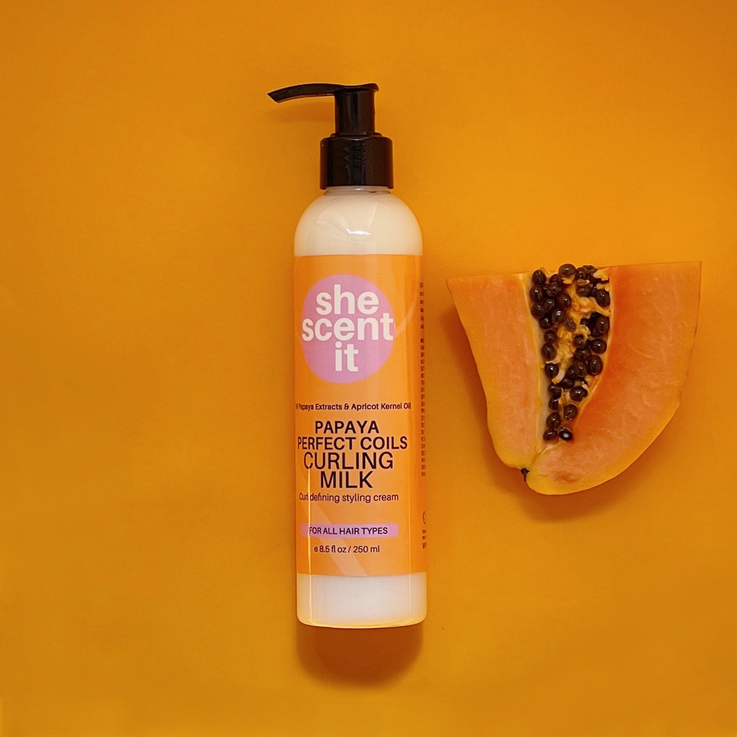 Papaya Perfect Coils Curling Milk