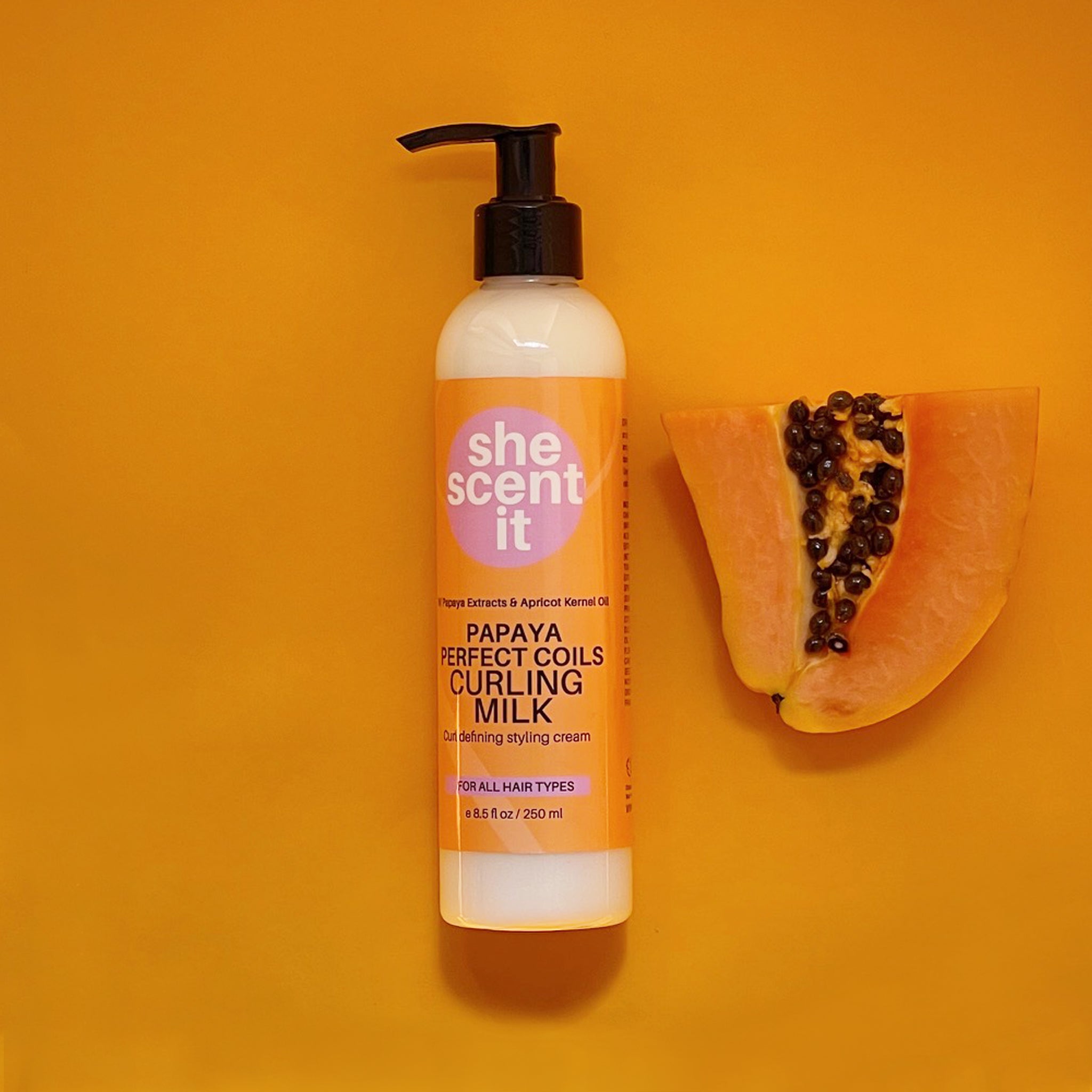 Papaya Perfect Coils Curling Milk