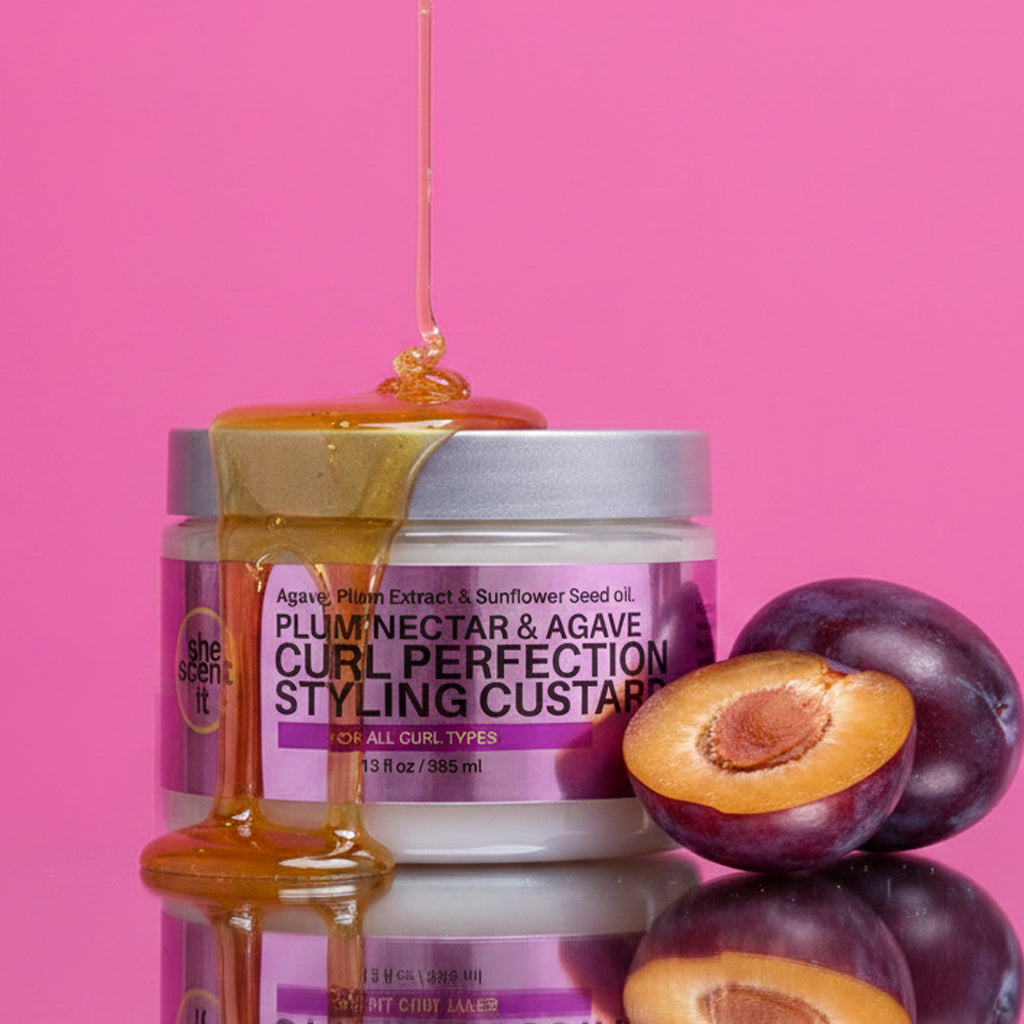 Plum Nectar & Agave Curl Perfection Styling Custard