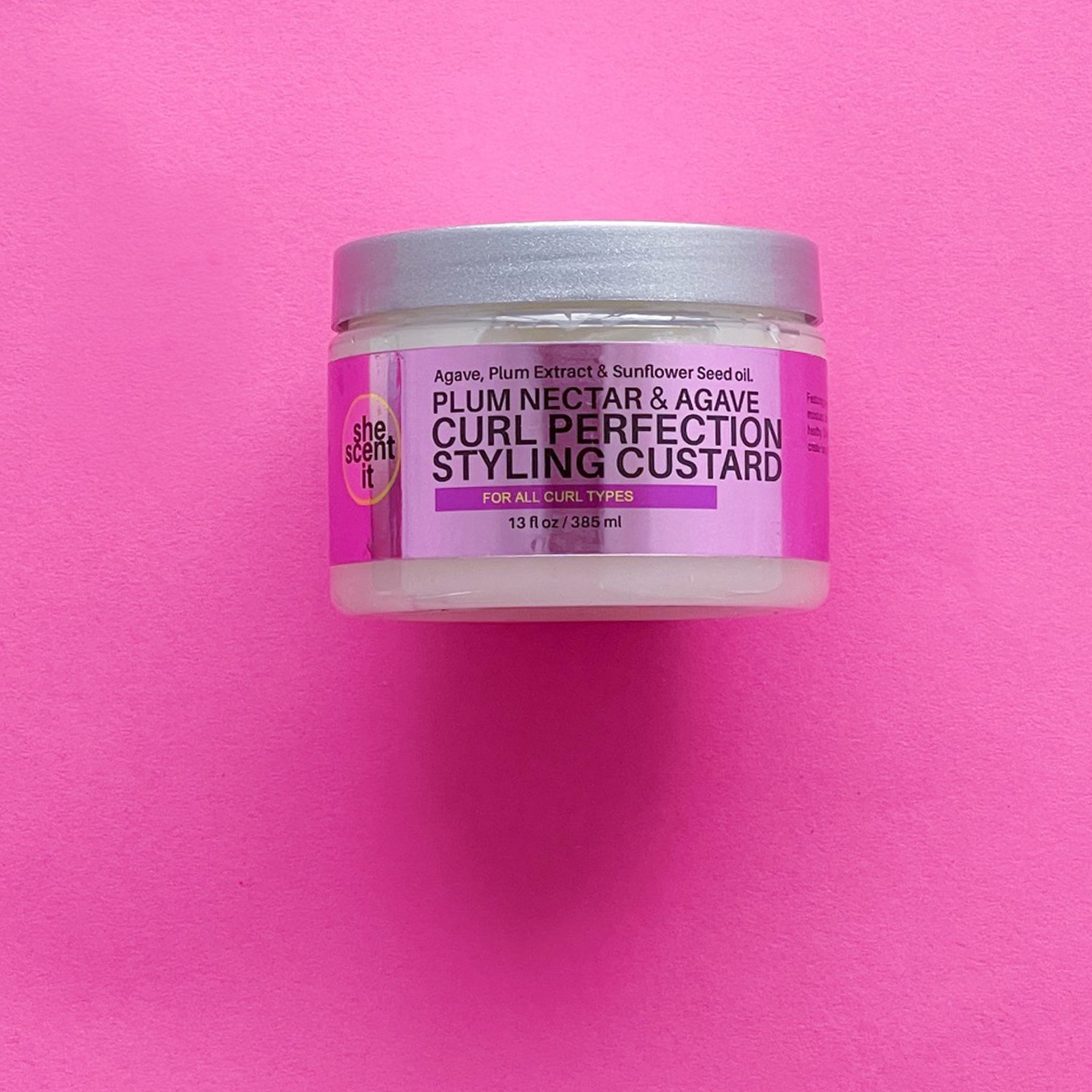 Plum Nectar & Agave Curl Perfection Styling Custard