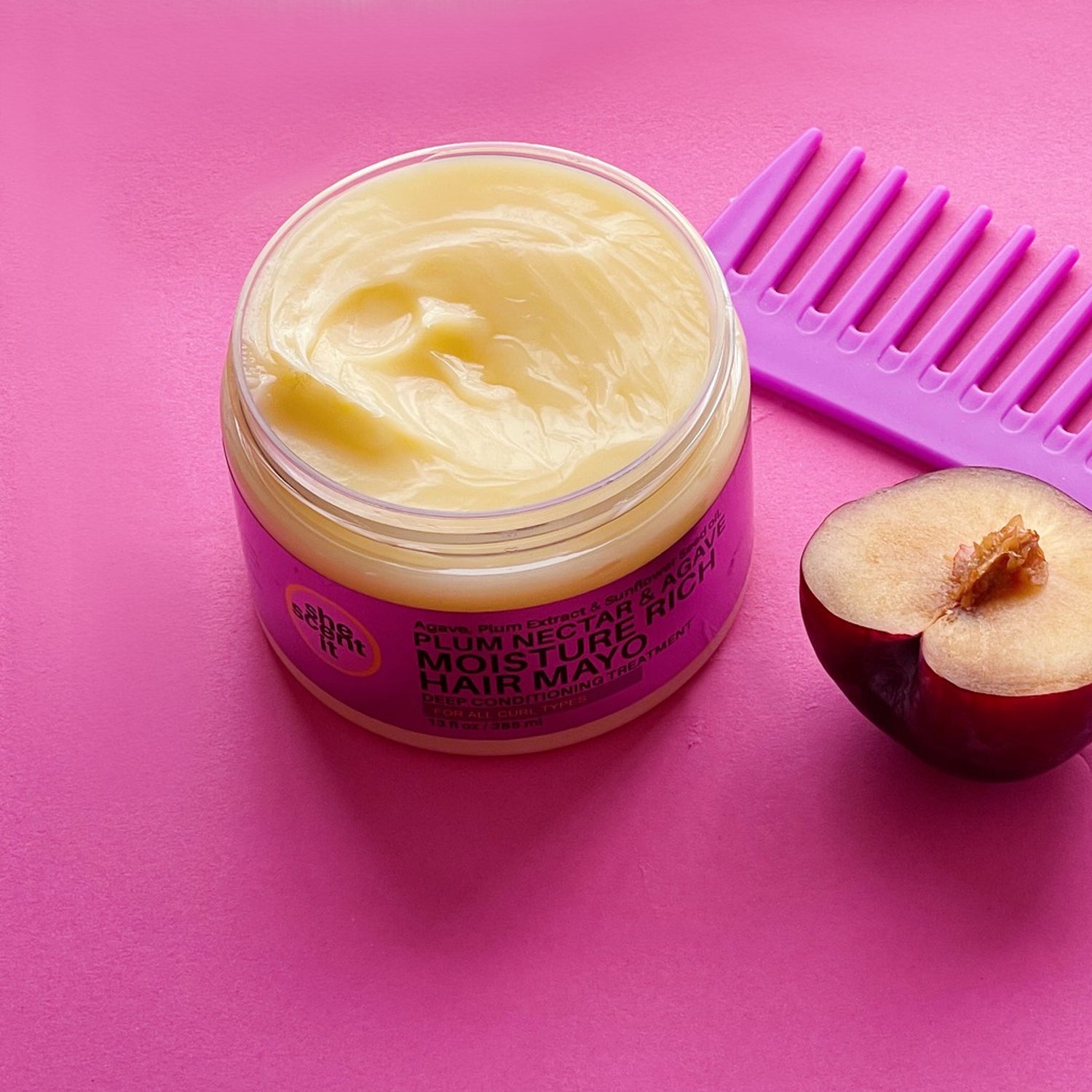 Plum Nectar & Agave Moisture Rich Hair Mayo