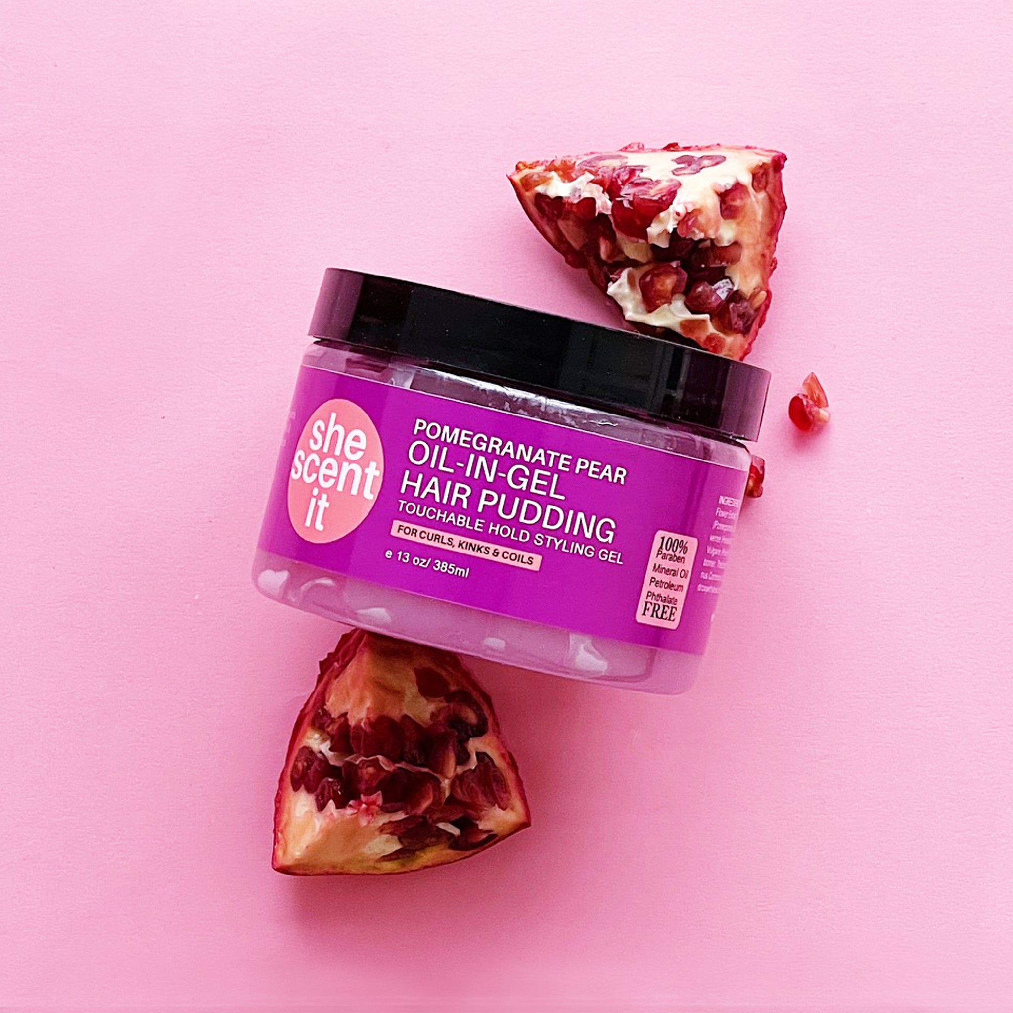 Pomegranate Pear Oil-In-Gel Hair Pudding