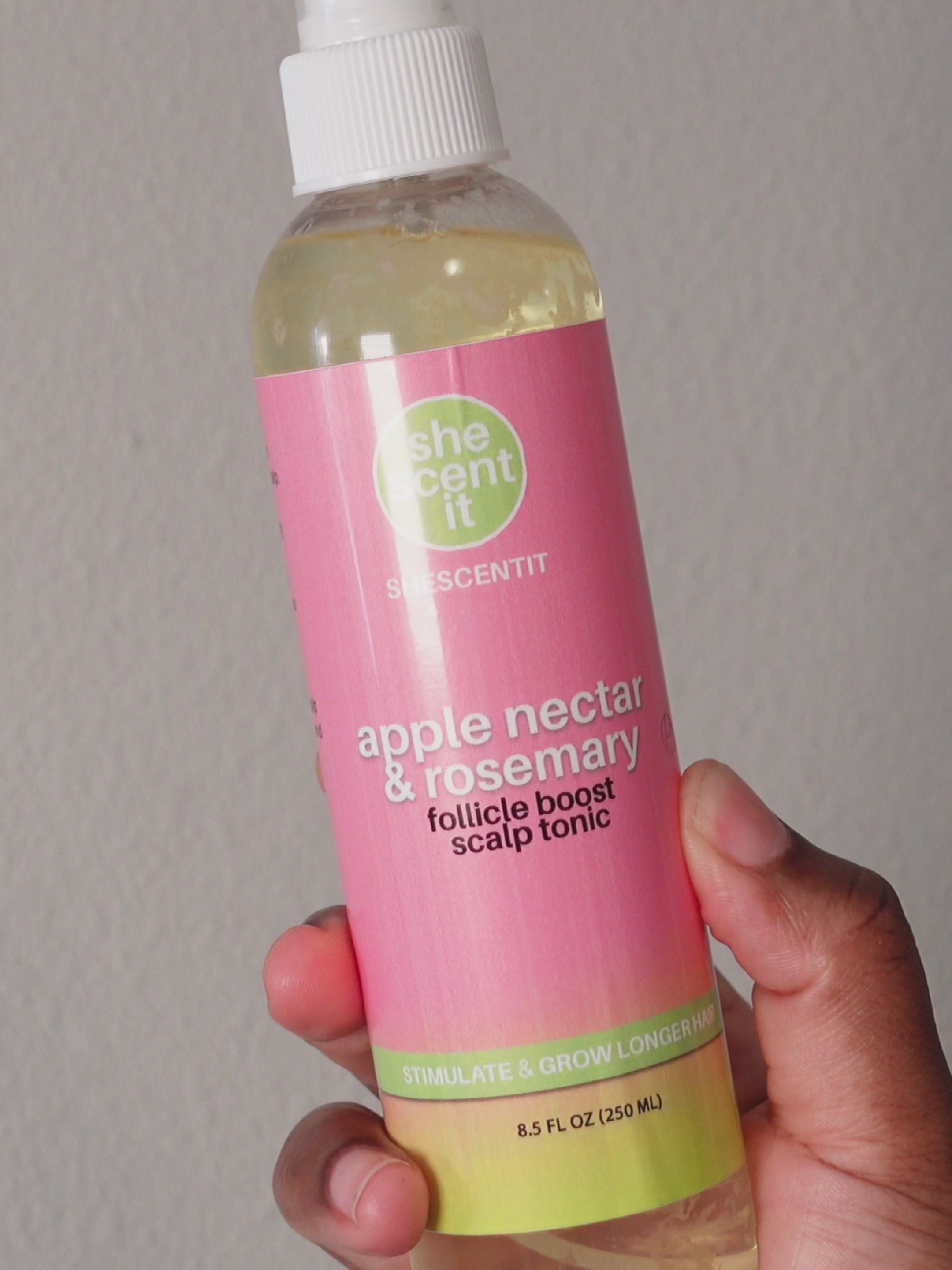 Apple Nectar &amp; Rosemary Follicle Boost Scalp Tonic