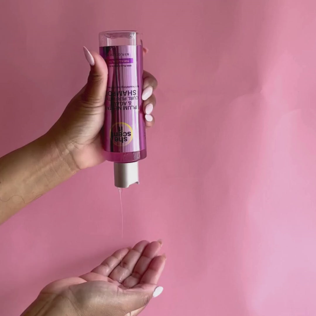 Plum Nectar & Agave Curl Perfection Shampoo