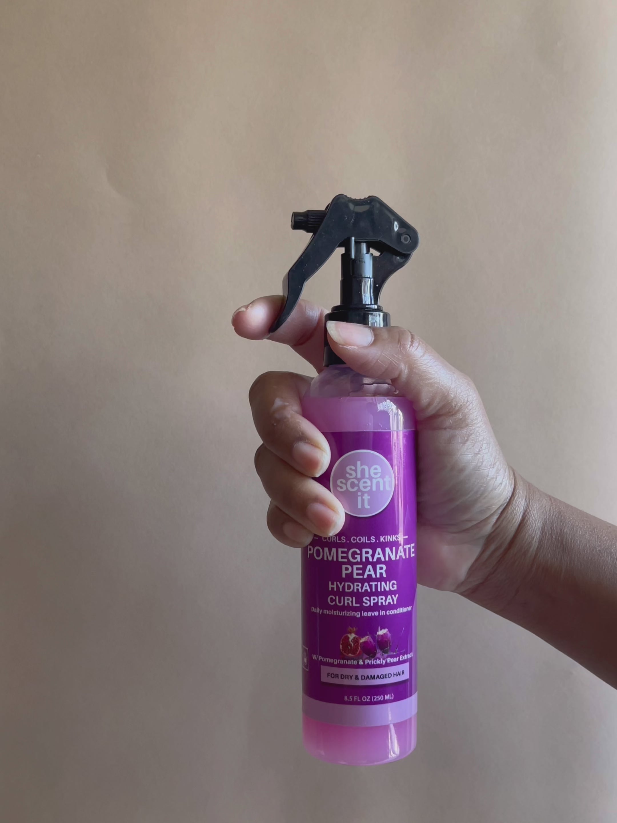 Pomegranate Pear Hydrating Curl Spray