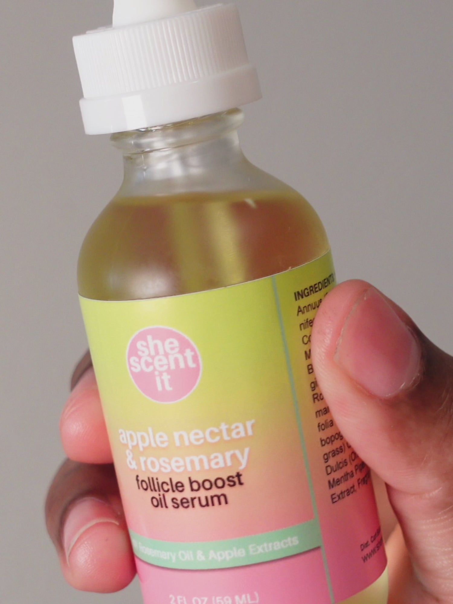 Apple Nectar &amp; Rosemary Follicle Boost Oil Serum