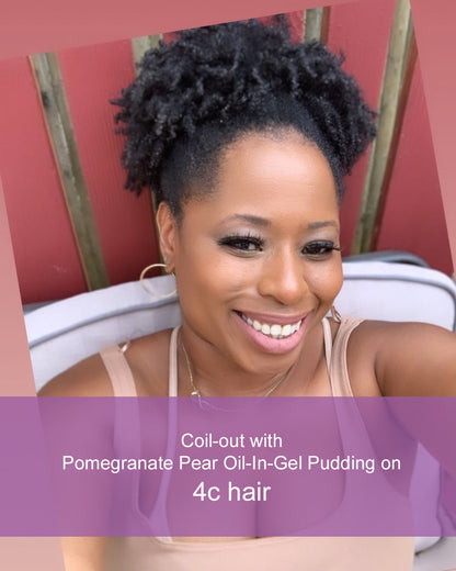 Pomegranate Pear Oil-In-Gel Hair Pudding