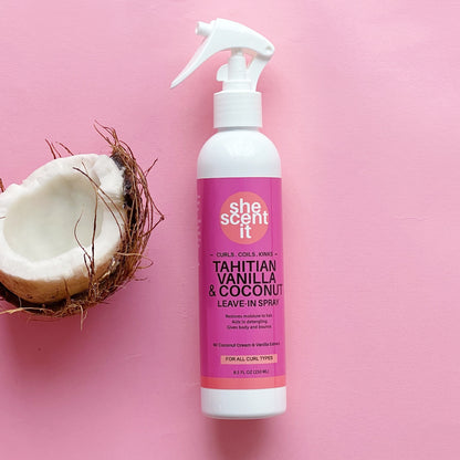 Tahitian Vanilla &amp; Coconut Leave-In Spray