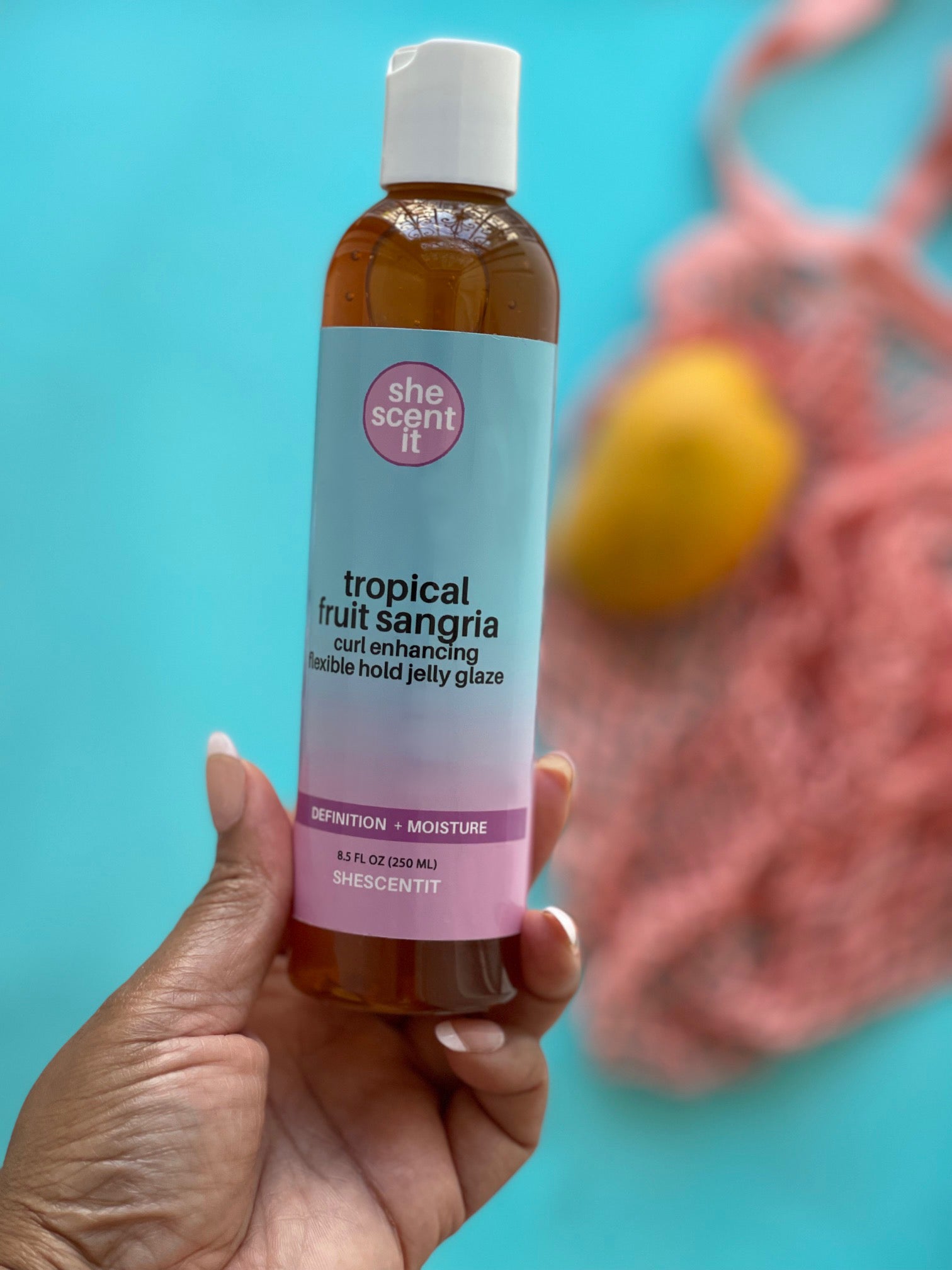 Tropical Fruit Sangria Curl Enhancing Flexible Hold Jelly Glaze