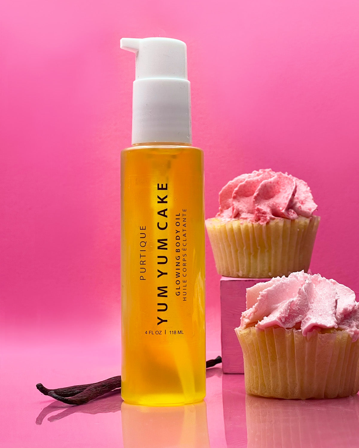 Glowing Body Oil Yum Yum Cake