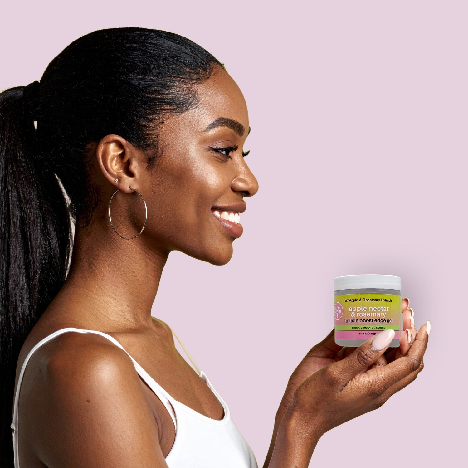 Apple Nectar &amp; Rosemary Follicle Boost Edge Gel