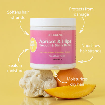 Apricot &amp; Illipe Smooth &amp; Shine Hair Butter