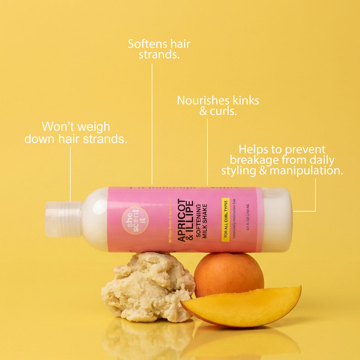 Apricot &amp; Illipe Softening Milk Shake