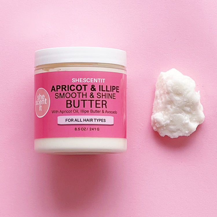 Apricot & Illipe Smooth & Shine Hair Butter Shescentit