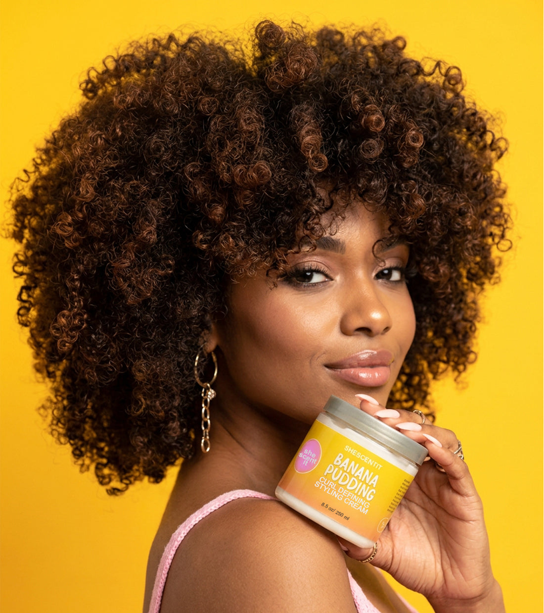 Banana Pudding Curl Defining Styling Cream
