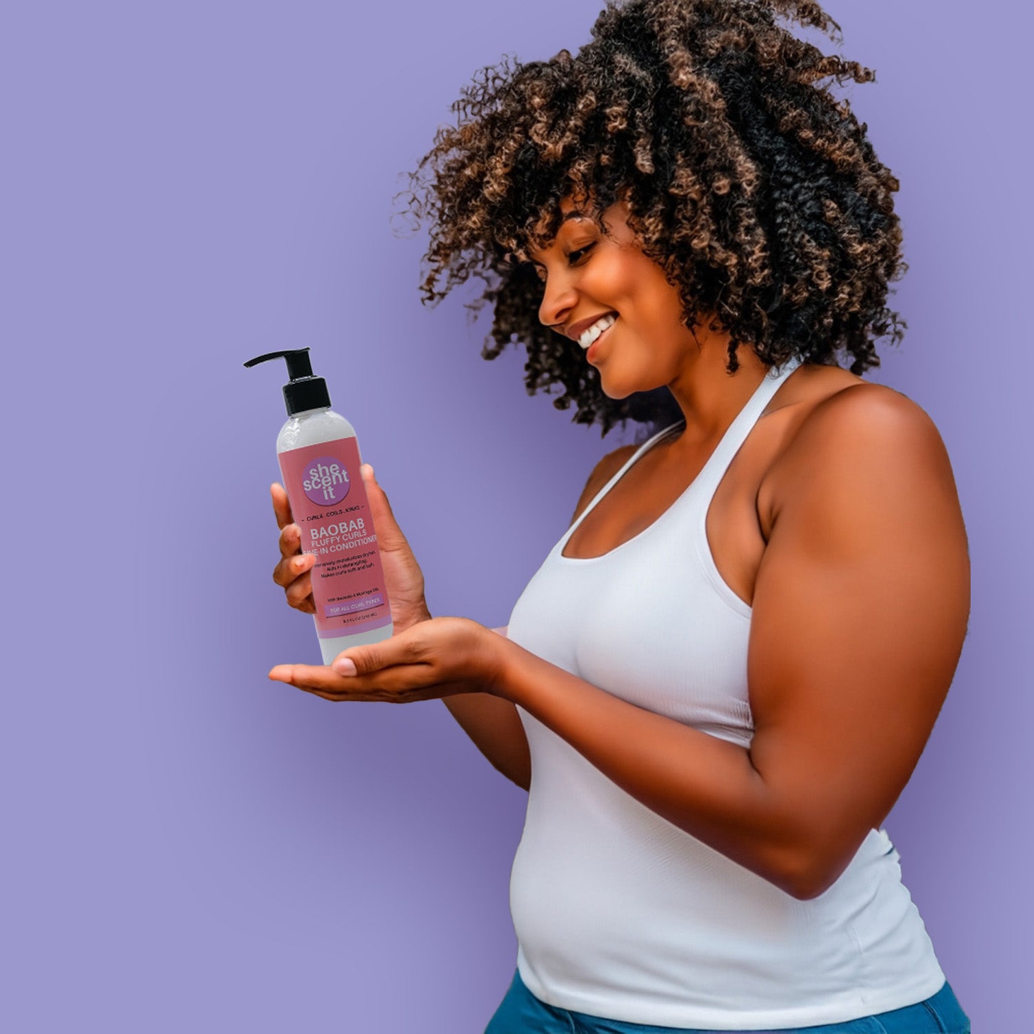 Baobab Fluffy Curls Leave-In Conditioner