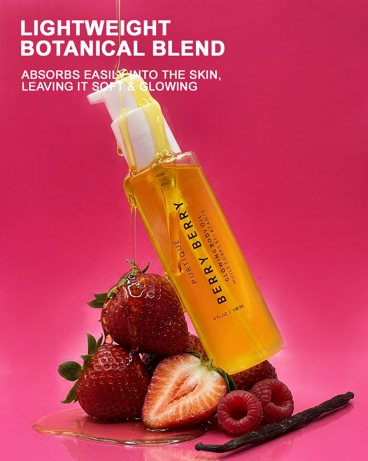 Glowing Body Oil Berry Berry