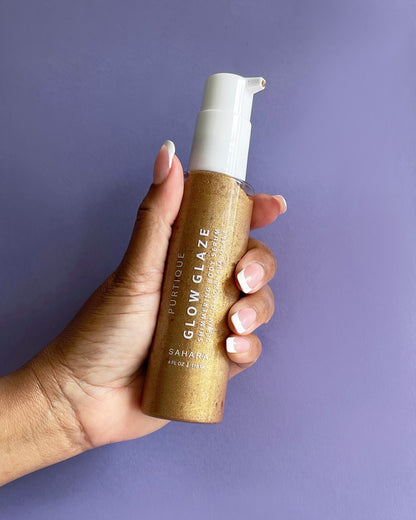 glow glaze shimmering body serum