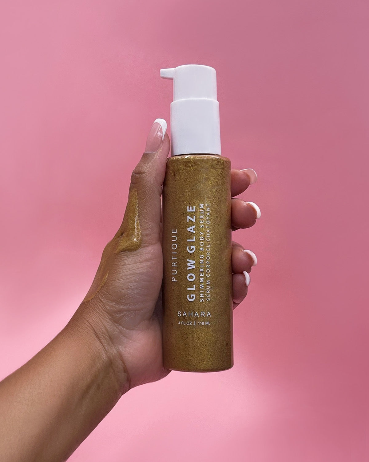 glow glaze shimmering body serum