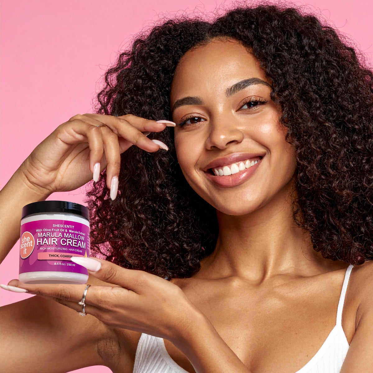 Marula Mallow Hair Cream – Shescentit