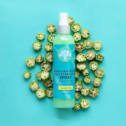 Okra Hair Repair Scalp Stimulating Spray