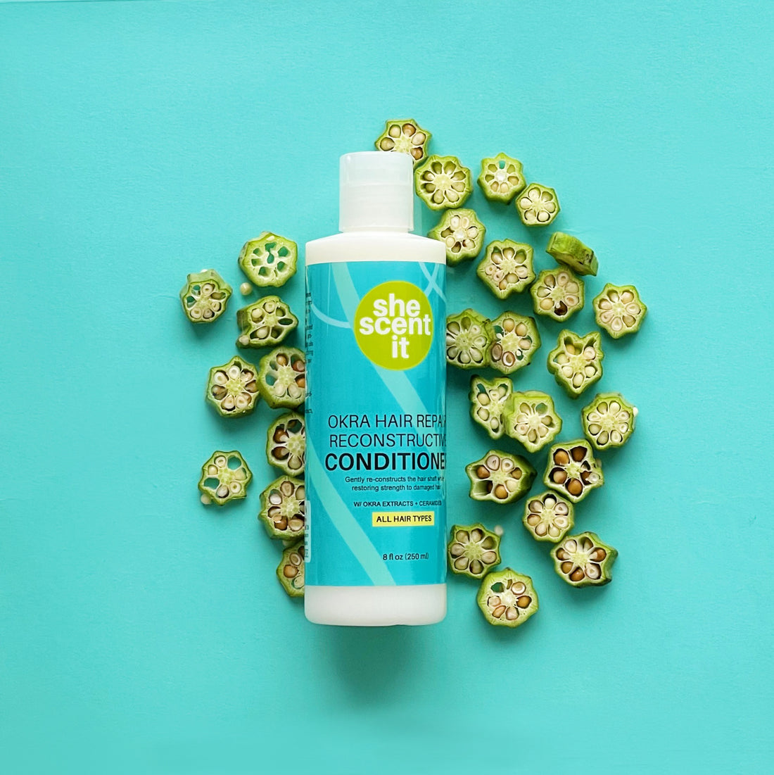 Okra Hair Repair Reconstructive Conditioner