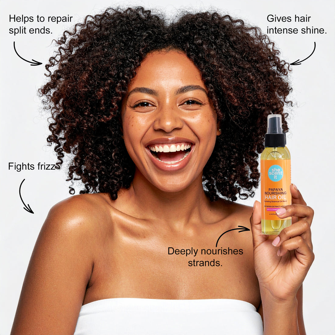 Papaya Nourishing Hair Oil