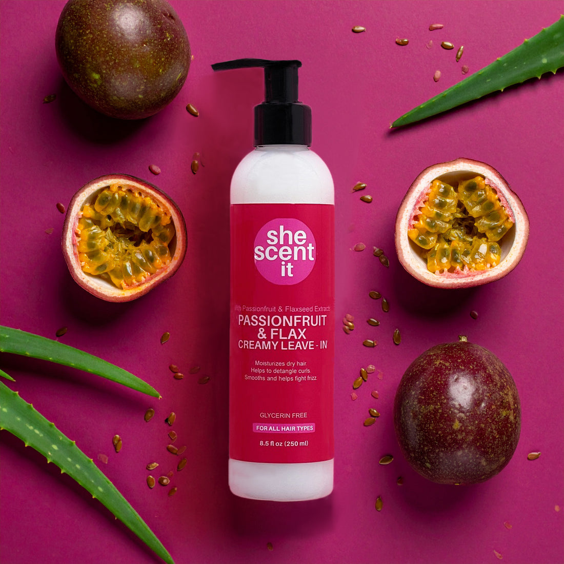 Passionfruit & Flax Creamy Leave-In