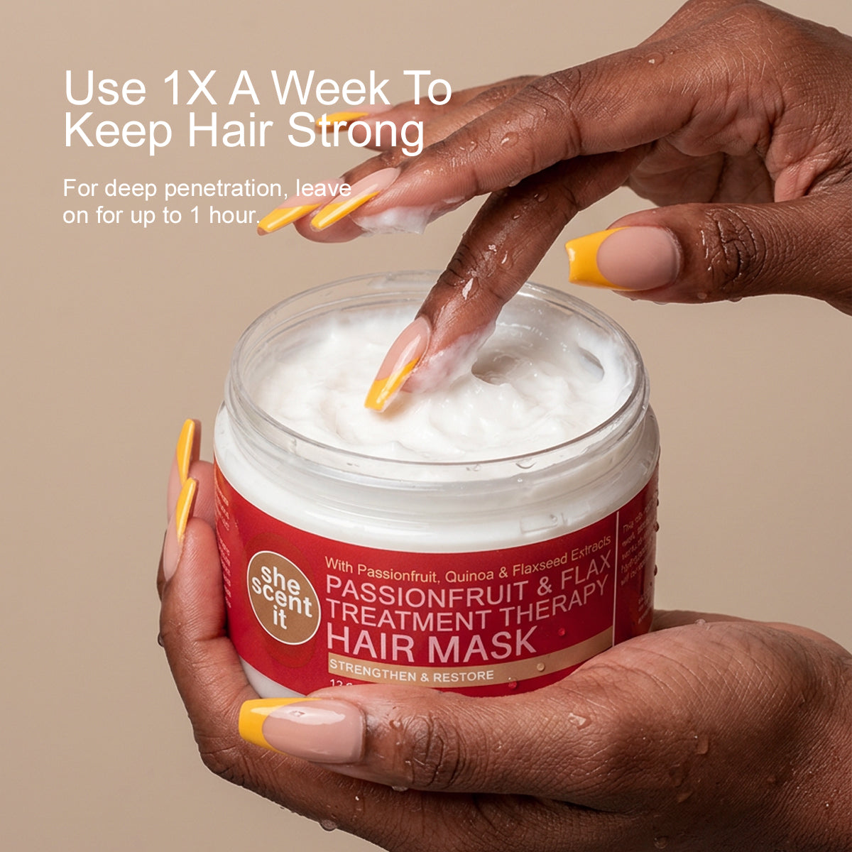 Passionfruit &amp; Flax Treatment Therapy Hair Mask
