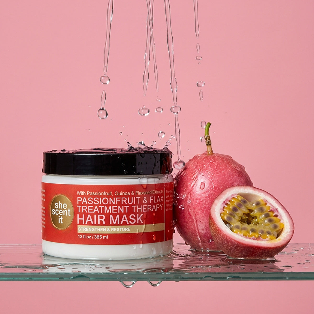 Passionfruit &amp; Flax Treatment Therapy Hair Mask