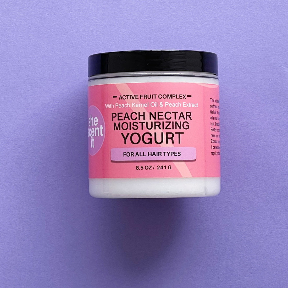 Peach Nectar Moisturizing Yogurt