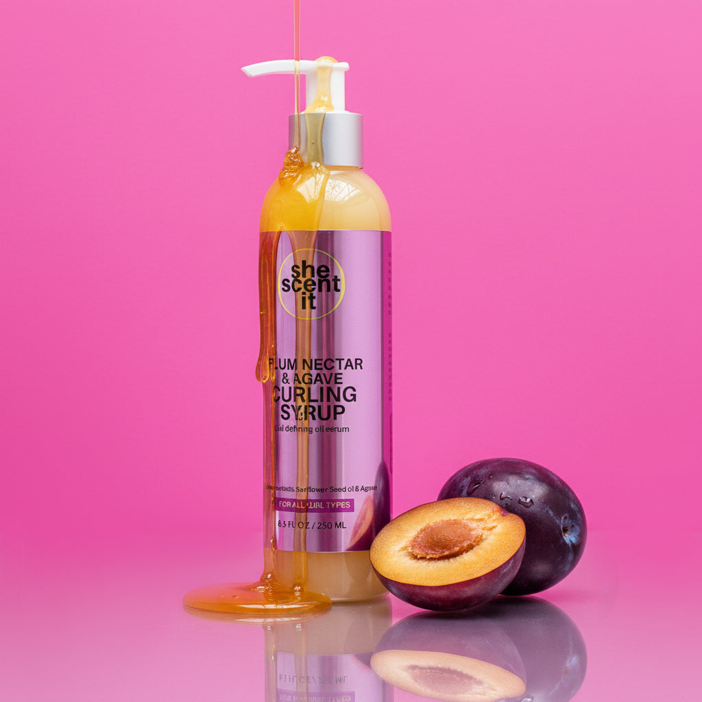 Plum Nectar &amp; Agave Curling Syrup