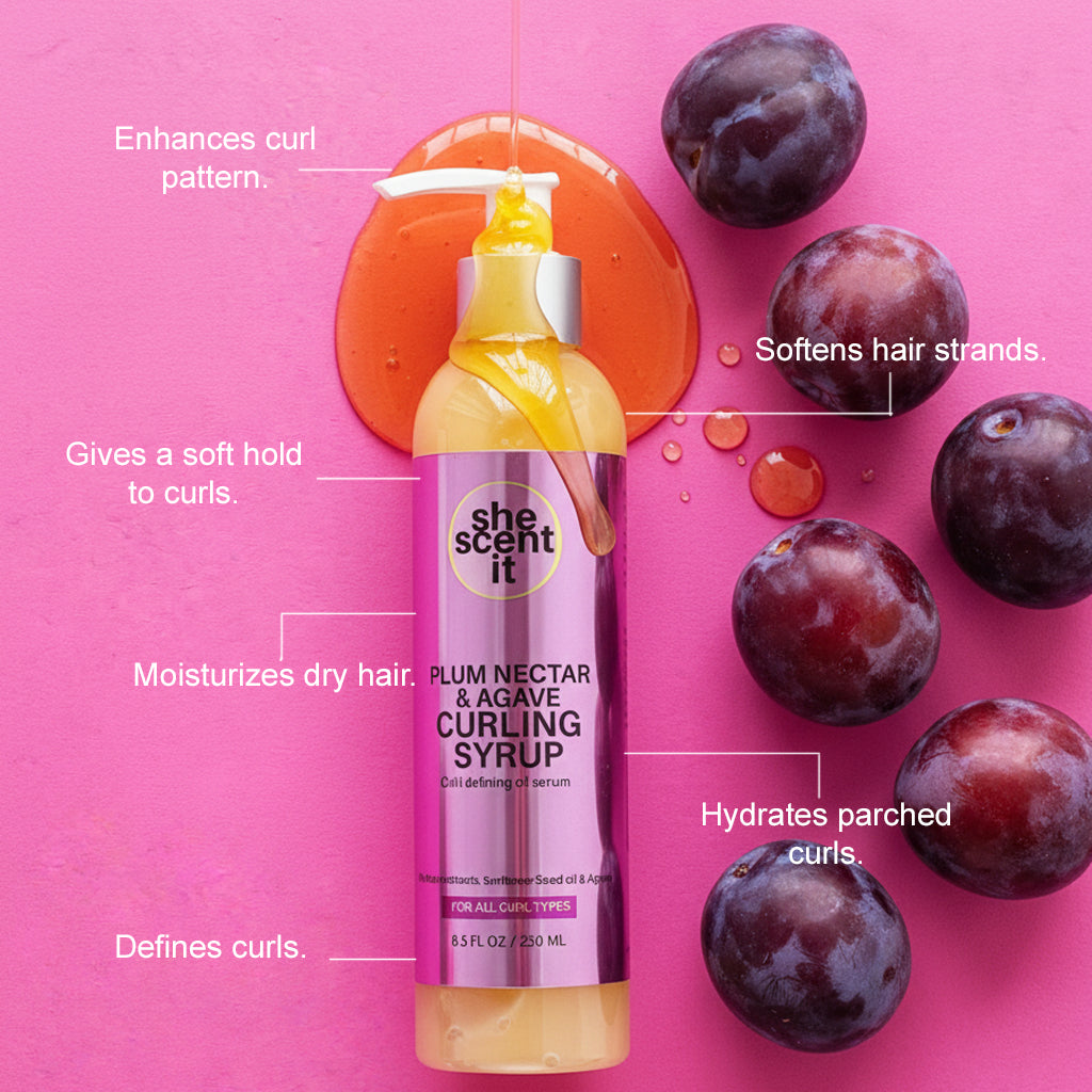 Plum Nectar &amp; Agave Curling Syrup