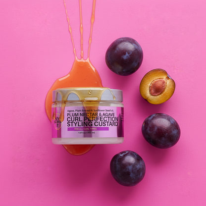 Plum Nectar &amp; Agave Curl Perfection Styling Custard