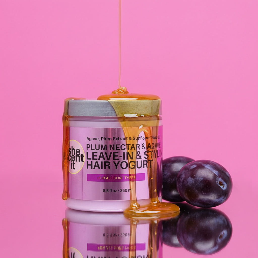 Plum Nectar &amp; Agave Leave-In &amp; Styling Yogurt