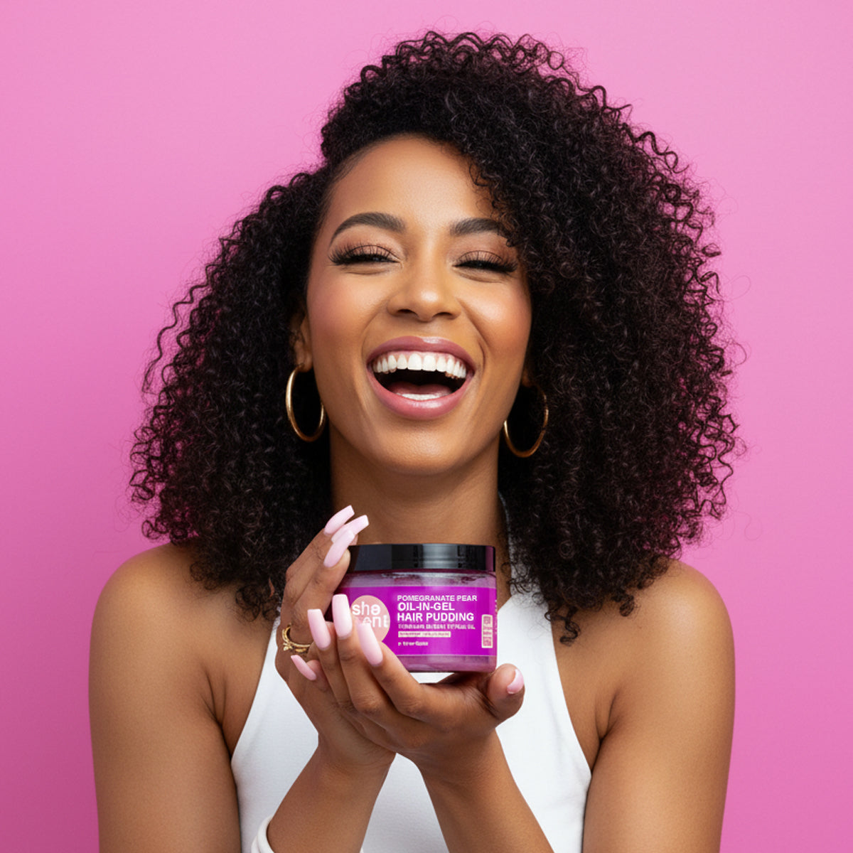 Pomegranate Pear Oil-In-Gel Hair Pudding