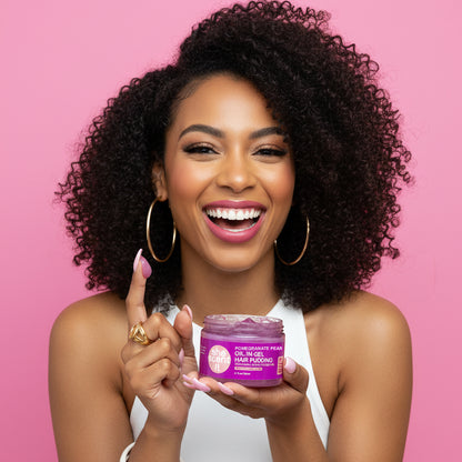 Pomegranate Pear Oil-In-Gel Hair Pudding