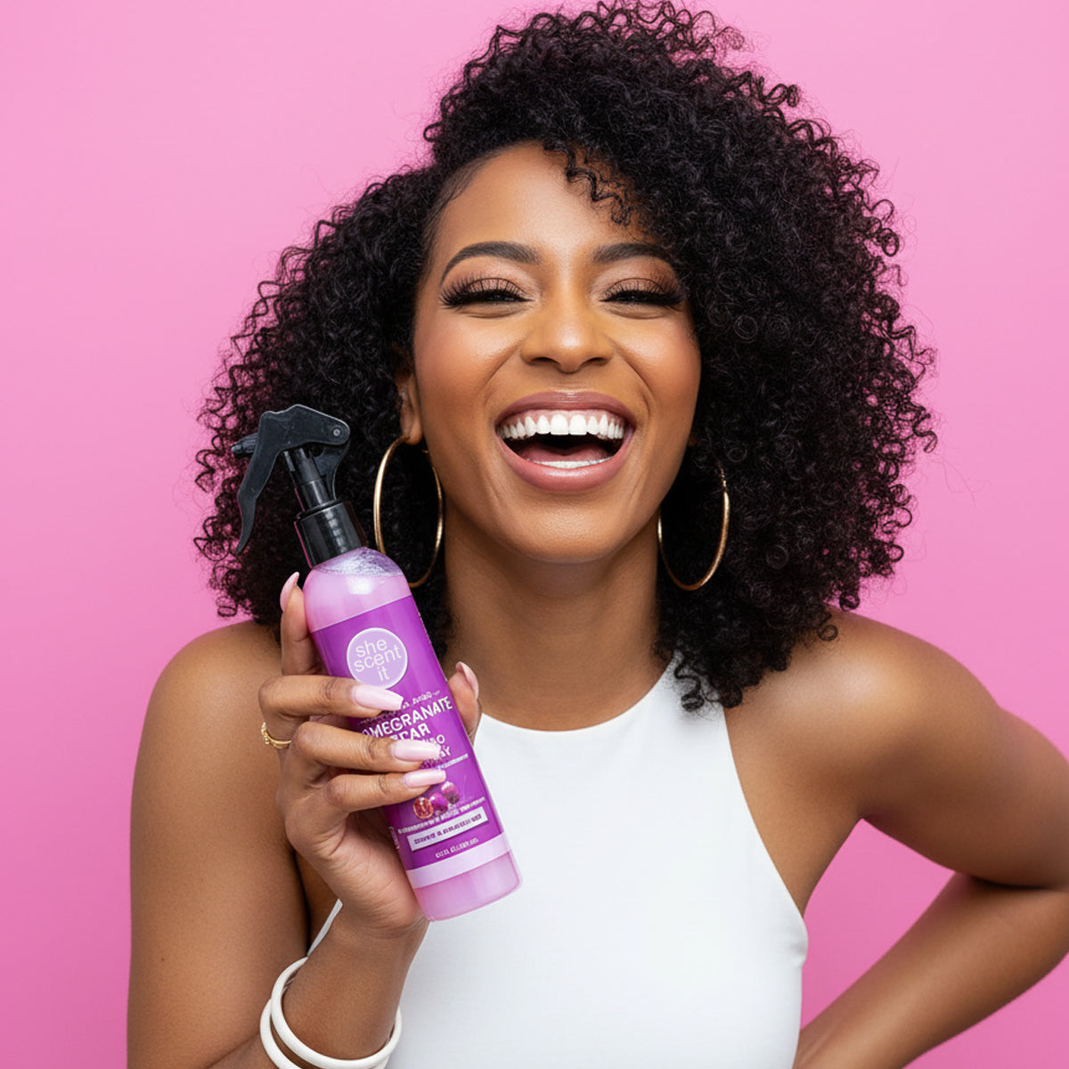 Pomegranate Pear Hydrating Curl Spray
