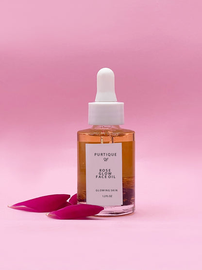 rose glow face oil