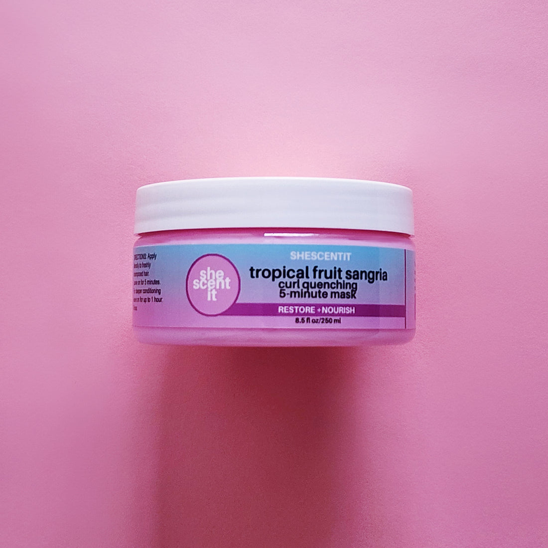 Tropical Fruit Sangria Curl Quenching 5-Minute Mask