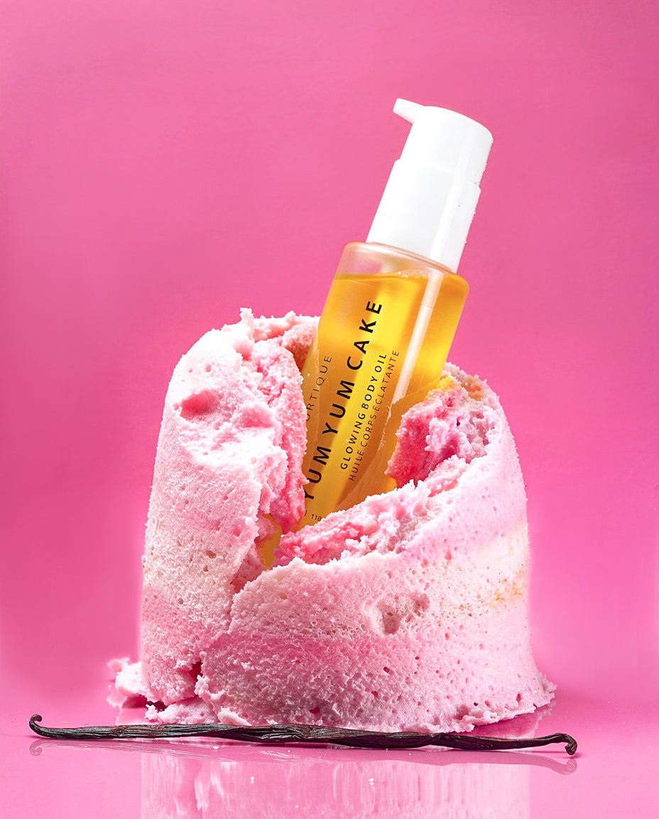 Glowing Body Oil Yum Yum Cake